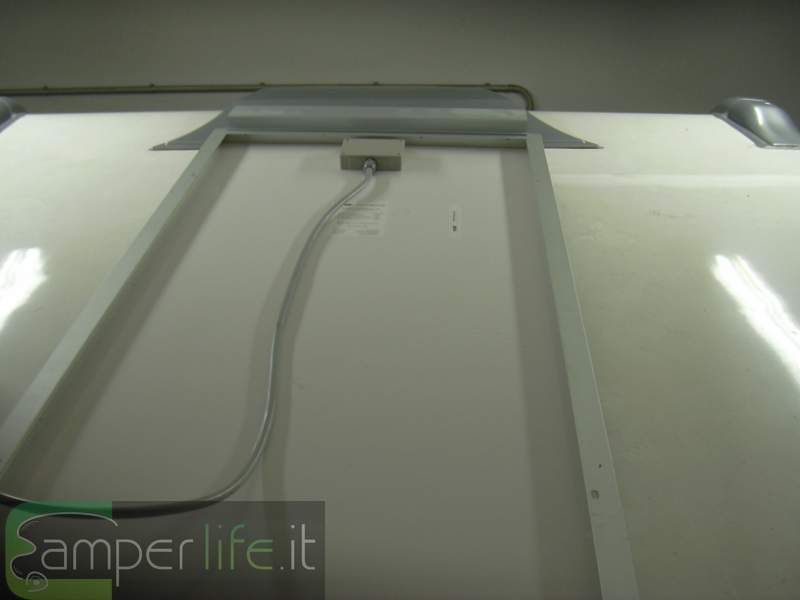 camper fai da te pannello fotovoltaico