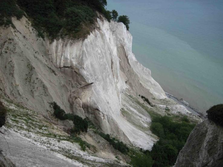 Le falesie di Mon's Klint camper falesie mon's klint