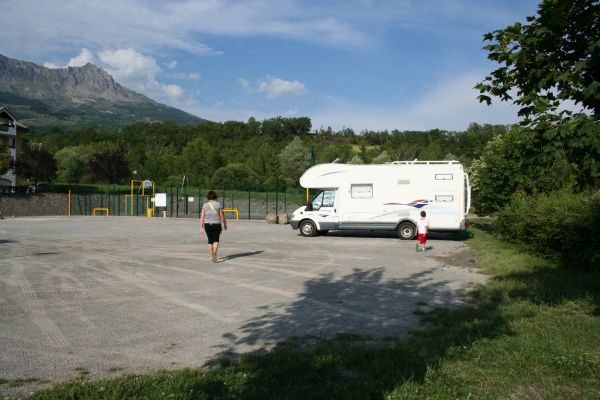 area sosta a Chorges