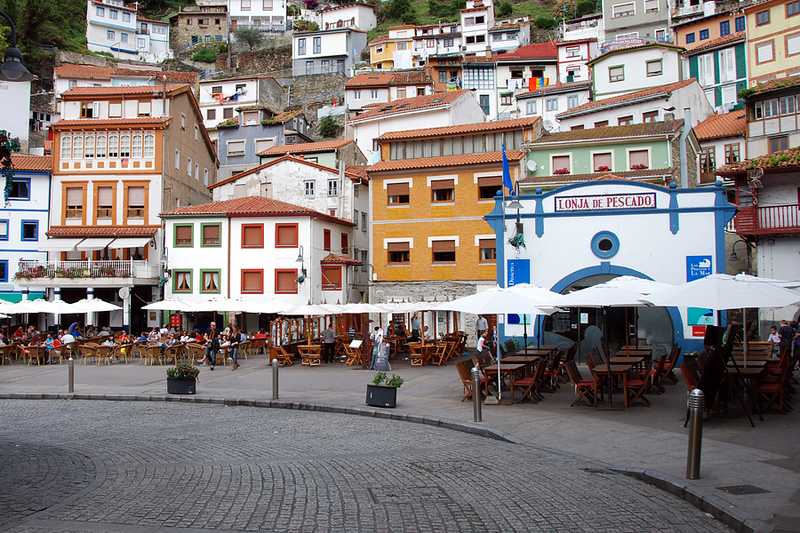 Cudillero camper spagna