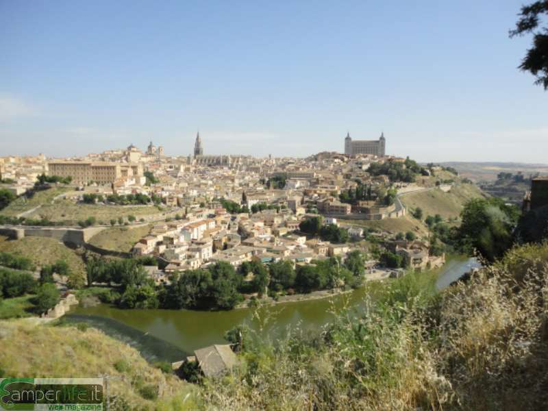 Toledo, veduta dai Cigarrales Toledo, veduta dai Cigarrales