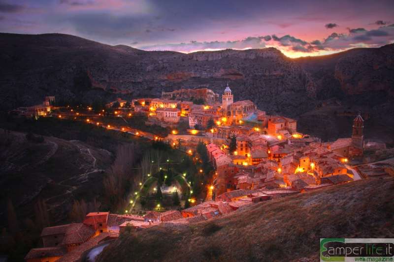 Albarracin camper viaggi spagna Albarracin
