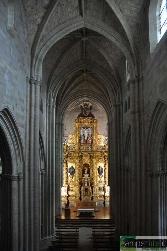 camper viaggi spagna Najera Monastero  Santa Maria La Real