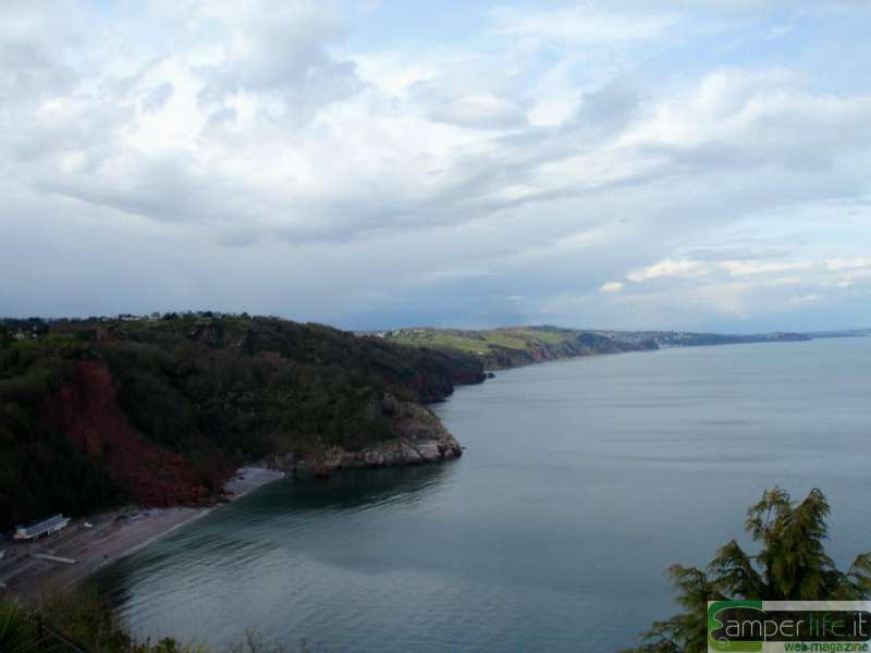 Paesaggio della costa, foto di Daniela Logozzo camper inghilterra Dover paesaggio
