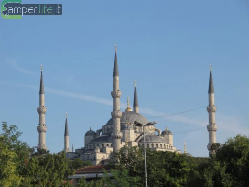 Istambul, la Moschea blu