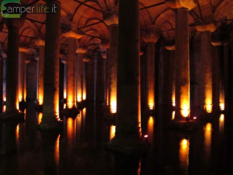 Istambul, le cisterne Yerbatan Saray