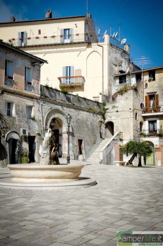 San Felice Circeo, il centro storico - foto ProLoco San Felice C. camper lazio latina itri san felice circeo