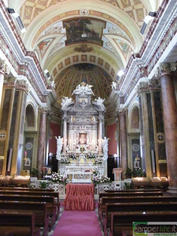 Itri, santuario della Madonna della Civita - foto ProLoco Itri camper lazio latina itri madonna civita