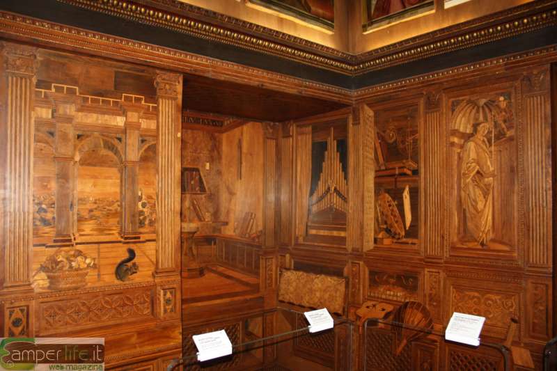 Palazzo Ducale di Urbino, Studiolo del Duca, foto Cristina Calvani