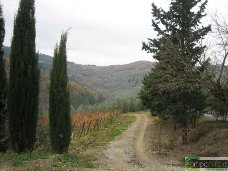camper toscana firenze pieve di san cresci