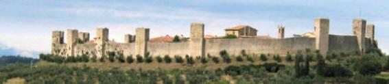 Panoramica di Montiggioni