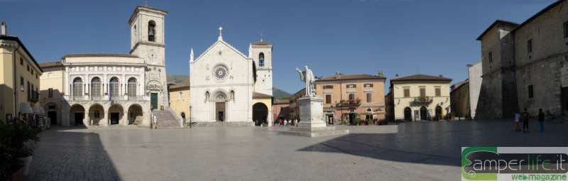 Norcia camper cucina tipica piatti norcia