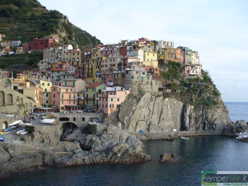 Le Cinque Terre camper cucina tipica piatti cinque terre
