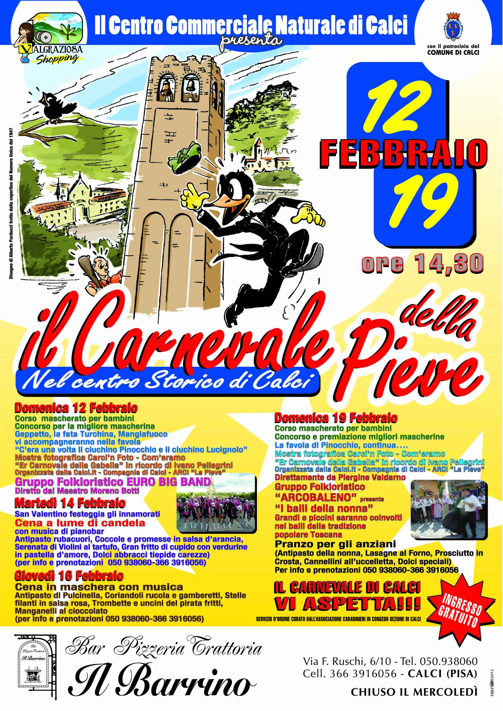 Carnevale Calcesano a Calci (Pi)