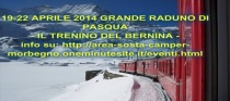 Raduno di Pasqua - il Trenino del Bernina con l'area di sosta camper Morbegno (SO) Raduno di Pasqua - il Trenino del Bernina con l'area di sosta camper Morbegno (SO)