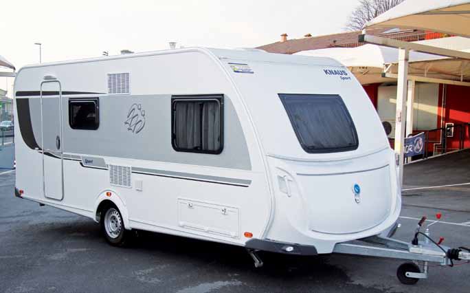 Knaus Sport 500 QDK camper caravan knaus sport 500 qdk