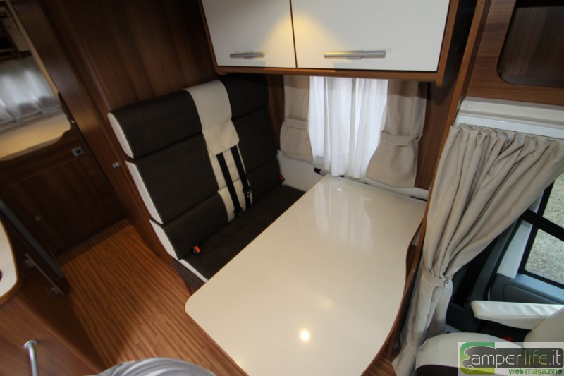 Rimor Limited Edition 2012, la zona giorno camper Rimor Limited Edition 2012 living