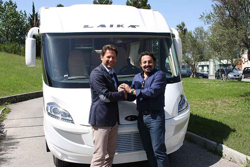 Jan de Haas ed Enrico Brignano Jan de Haas enrico brignano camper laika kreos 7012