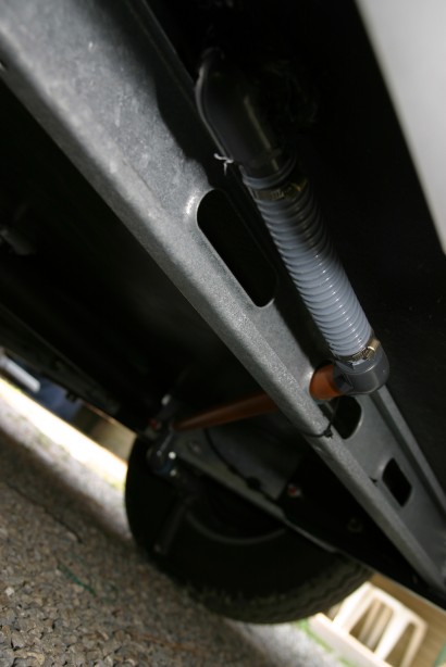 camper fai da te valvola motorizzata scarico acque grigie