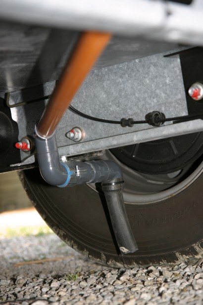 ACQUE GRIGIE CAMPER SCARICA