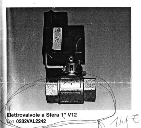 camper fai da te valvola motorizzata scarico acque grigie