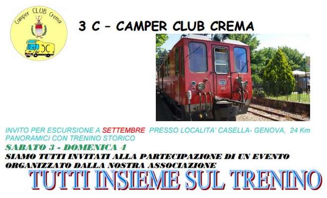 Da Casella a Genova con 3C Camper Club Crema
