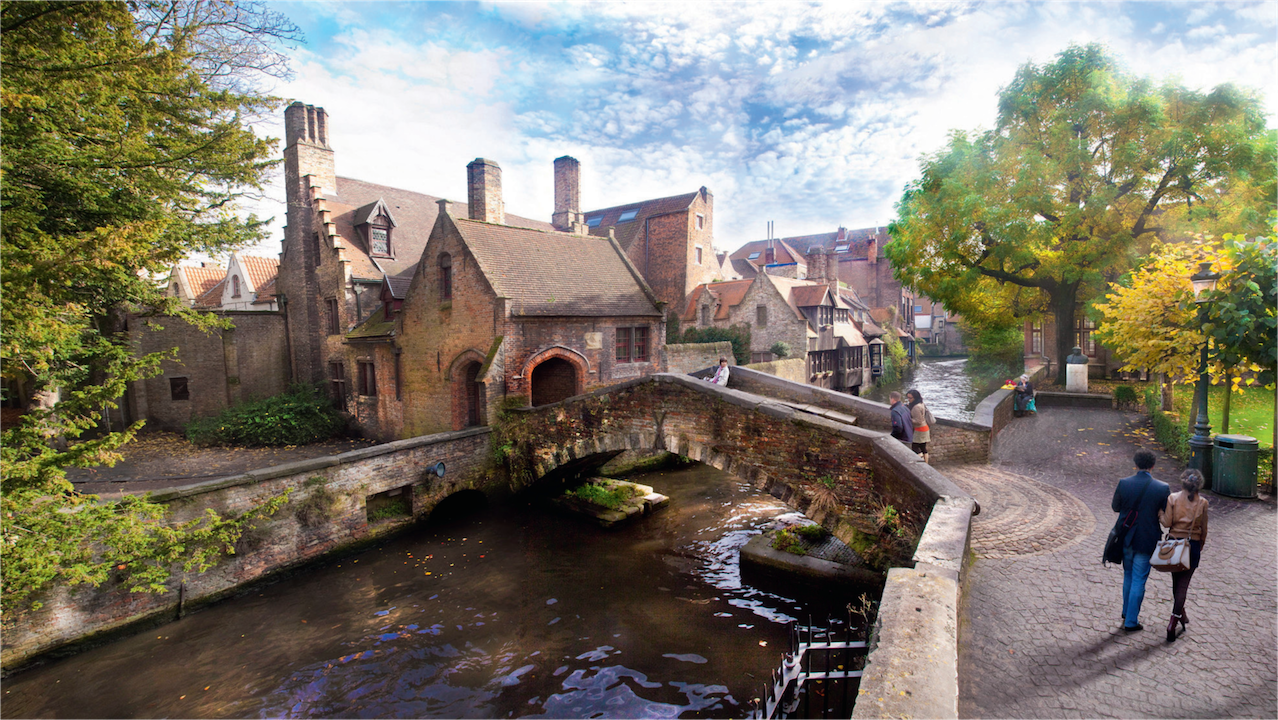 Bruges statua Jav Van Eyck ©Jan D’Hondt/Visit Flanders