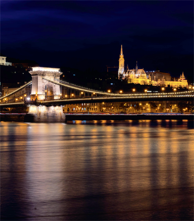 Il Ponte delle Catene e i bastioni Budapest
