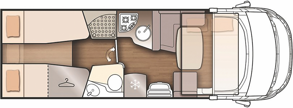 pianta motorhome