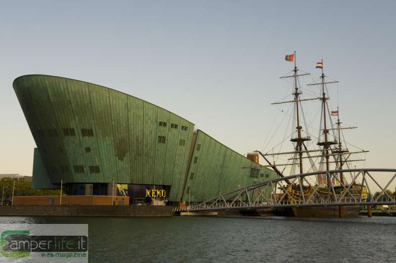 Nemo, di Renzo Piano camper olanda amsterdam nemo renzo piano