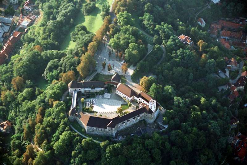 Lubiana, il castello, foto D.Wedam