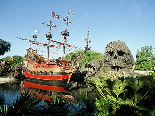pirati caraibi camper disneyland