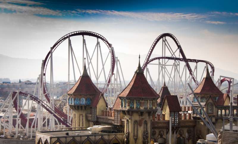 Rainbow MagicLand, Shock camper roma raimbow magicland parco divertimenti shock