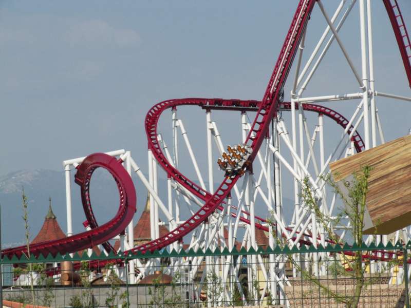 Rainbow MagicLand, Shock camper roma raimbow magicland parco divertimenti shock