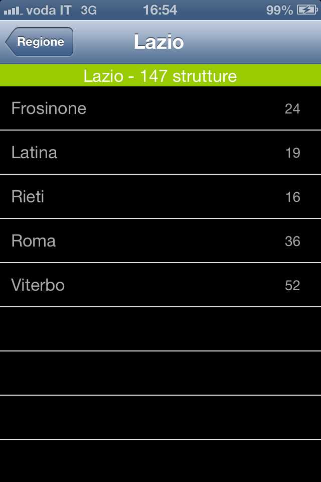 camperlife App aree di sosta