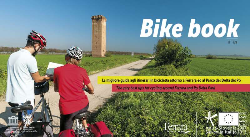 La copertina del Bike Book camper camperisti cicloturisti delta del po ferrara bike book