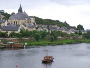 Candes san Martin, il fiume Vienne camper Candes san Martin fiume Vienne