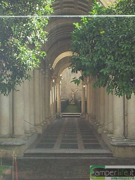La prospettiva del Borromini camper natale roma prospettiva borromini