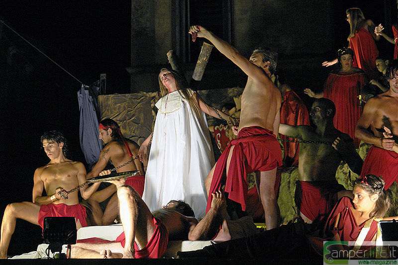La Sacra Rappresentazione di Santa Cristina tuscia viterbo laghi santa cristina