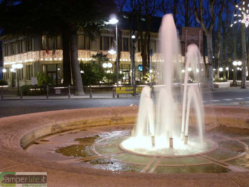 Salice T. Le terme e la fontana camper viaggi itinerari valle staffora salice terme fontana