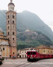 camper Bernina Express Tirano St.Moriz
