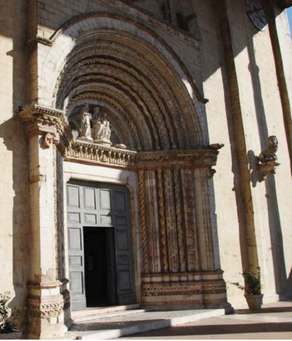 Camerino, portale di San Venanzio Camerino, portale di San Venanzio