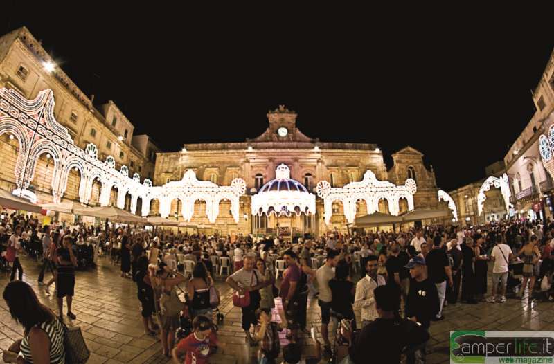 Festeggiamenti di Sant'Oronzo, ad Ostuni camper puglia salento ostuni sant'oronzo