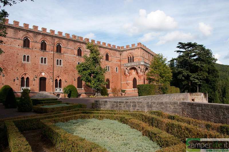 Castello di Blolio camper toscana chianti vino castello blolio gaiole