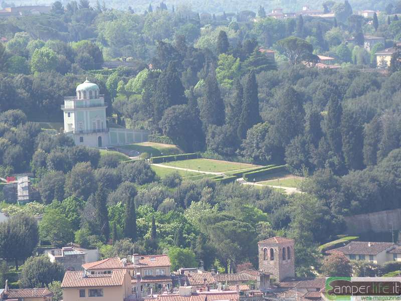 Giardino di Boboli toscana firenze giardino boboli camper