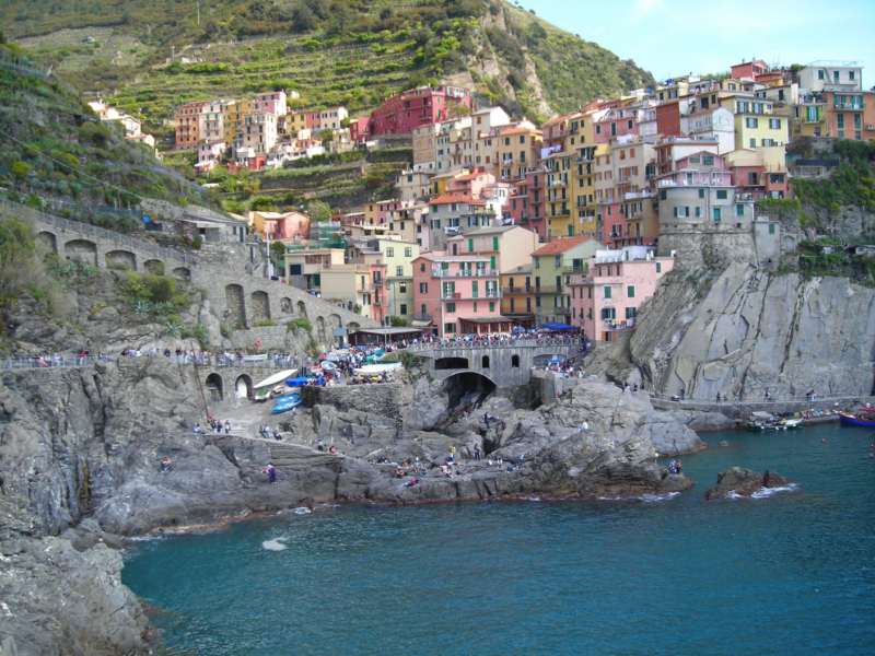 Monterosso camper trekking liguria sentiero azzurro monterosso