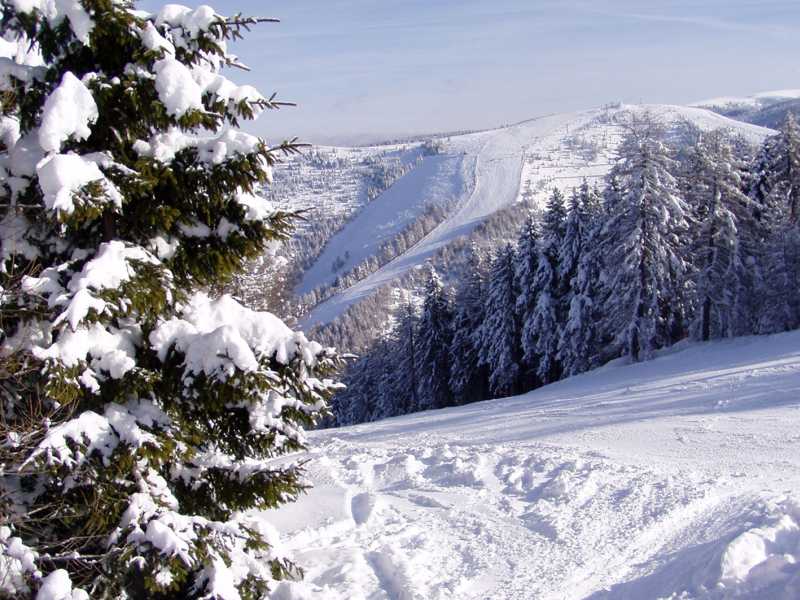 Scorcio del paesaggio innevato a Folgaria camper folgaria trentino neve scorcio