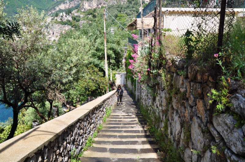 Il sentiero degli dei, i 1500 scalini camper campania trekking costiera amalfitana mille scalini sentiero