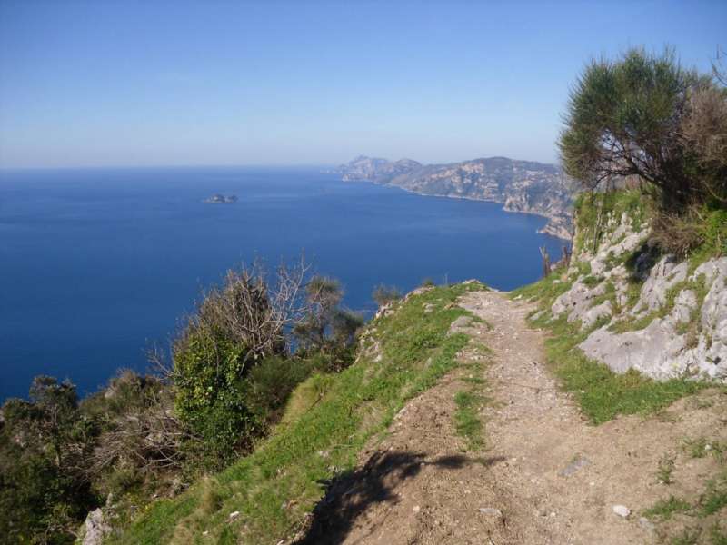 Il sentiero degli dei camper campania trekking costiera amalfitana sentiero degli dei