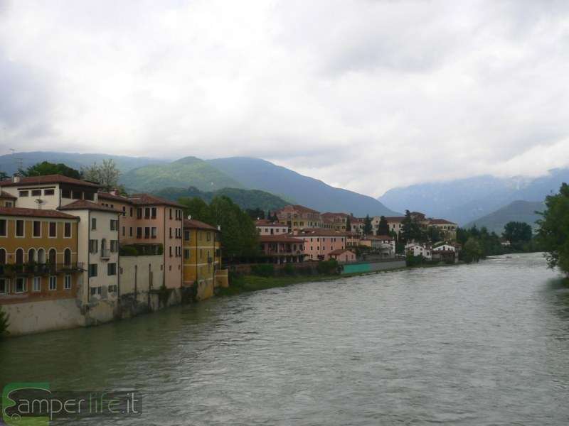 Scorcio di Bassano del Grappa - Foto di Maria Francesca Piredda camper valbrenta bassano del grappa